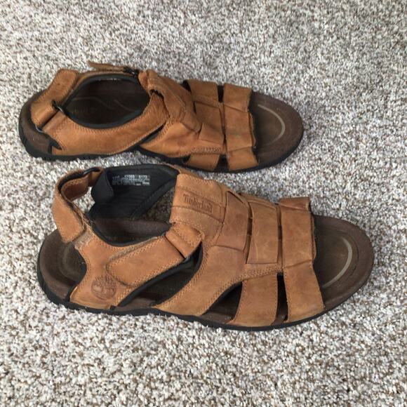 Timberland Fishermans Sandals Mens size 12 - Picture 1 of 11